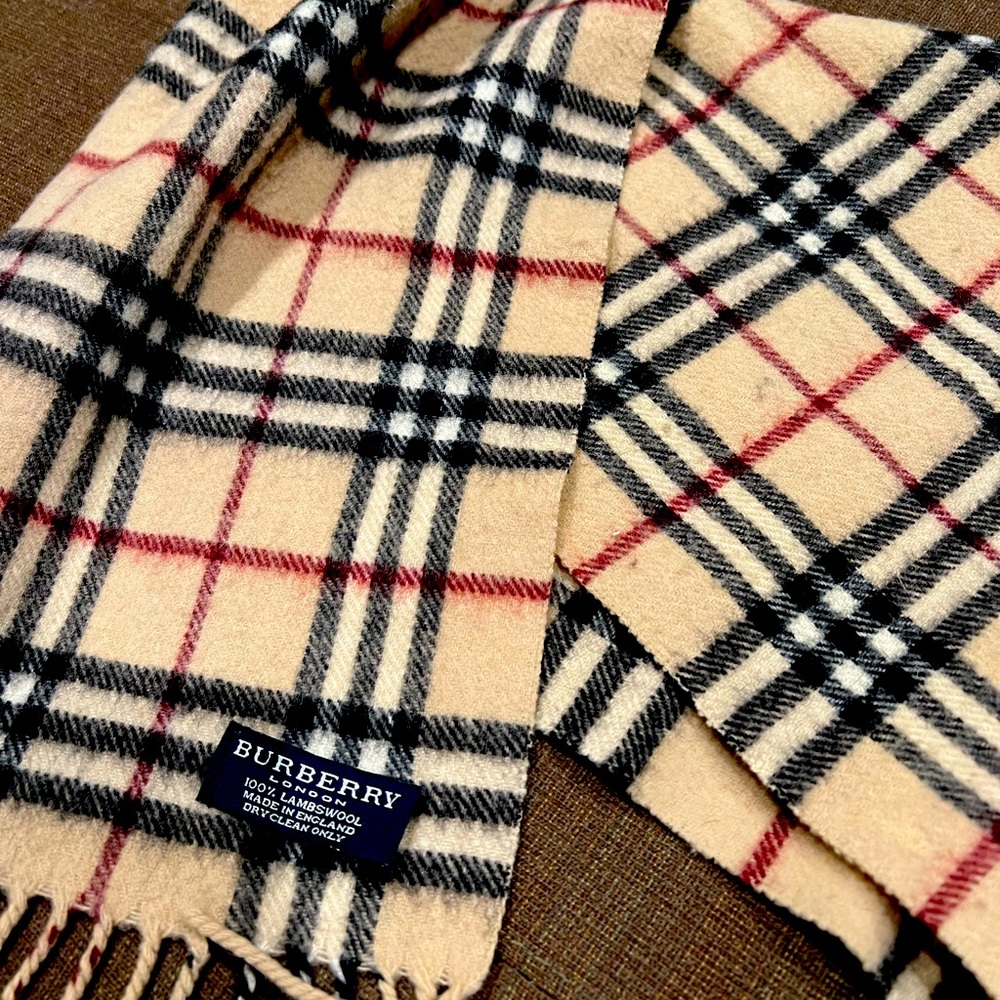 Classic Burberry Scarf
